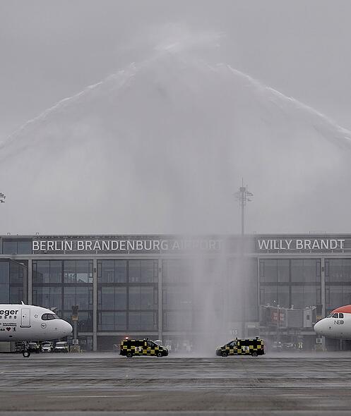 Eröffnung des Flughafens Berlin Brandenburg Willy Brandt (BER)